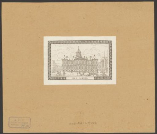 View of the Palace on the Dam