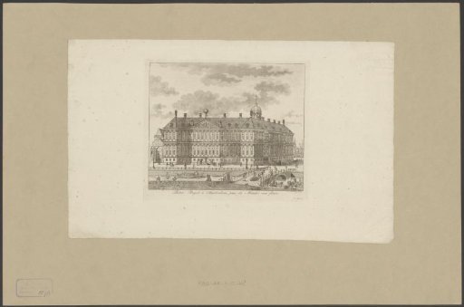 View of the rear of the Palace on the Dam