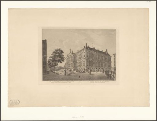 View of the rear of the Palace on the Dam