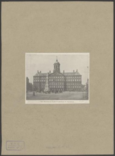 View of the Palace on the Dam