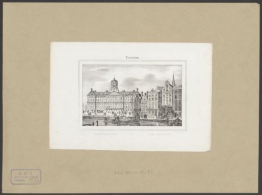 View of the Palace on the Dam