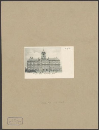 View of the Palace on the Dam