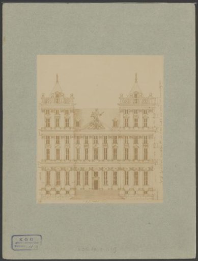 Design for a new town hall on the Dam