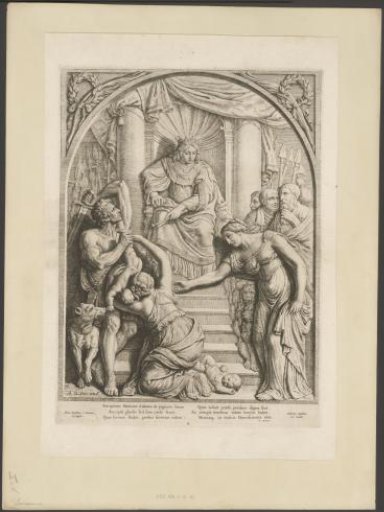 Relief with the Judgment of Solomon in the Courtroom of the Town Hall on the Dam