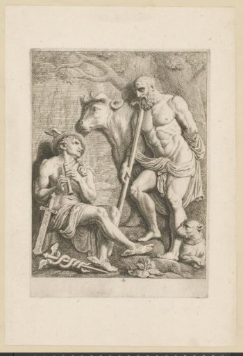 Relief with Mercury, Argus, and Io in the Burgerzaal of the Town Hall on the Dam