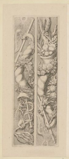 Frieze above the entrance to the Schepenzaal on the west side of the Burgerzaal in the Stadhuis on the Dam