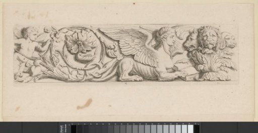 Part of a frieze on a mantelpiece in the Vroedschapskamer of the Town Hall on the Dam