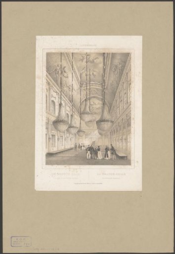View of the Burgerzaal in the Paleis op de Dam