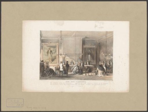 View of the Council and Wedding Hall of the town hall at the Prinsenhof