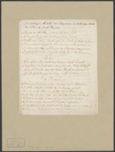 Text sheet on the dismissal of burgomaster Hendrik Daniëlsz. Hooft