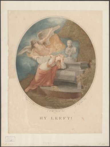 Allegory on the death of Hendrik Danielsz. Hooft, 1794