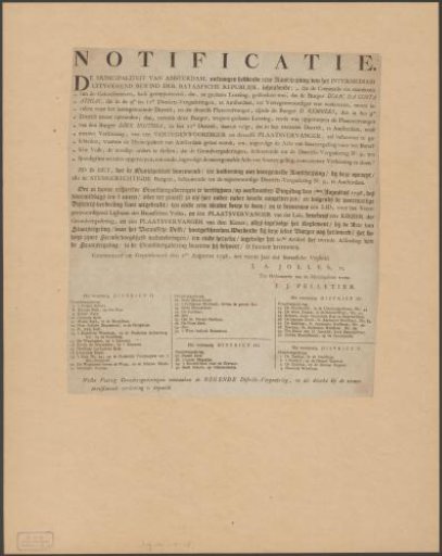 Invitation to enfranchised citizens to attend a meeting and cast their vote afterwards