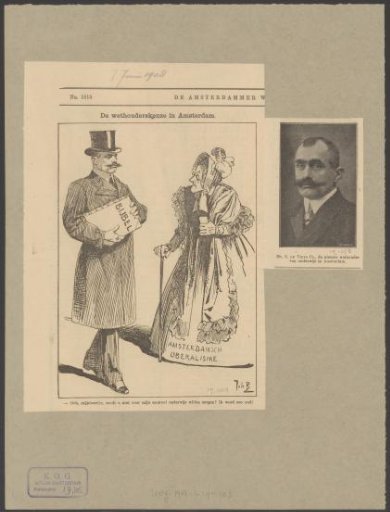 The election of aldermen in Amsterdam