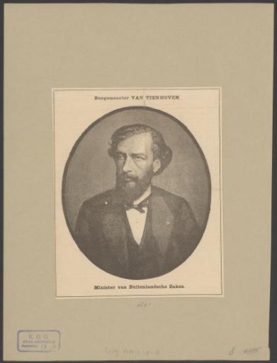 Portrait of Gijsbert van Tienhoven