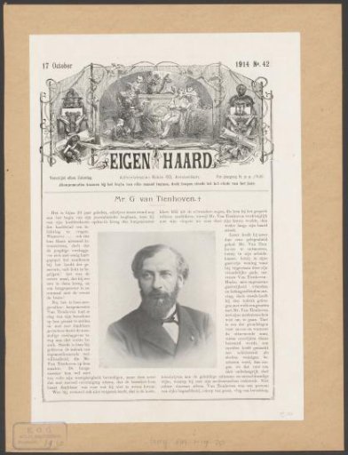 Biography of Gijsbert van Tienhoven