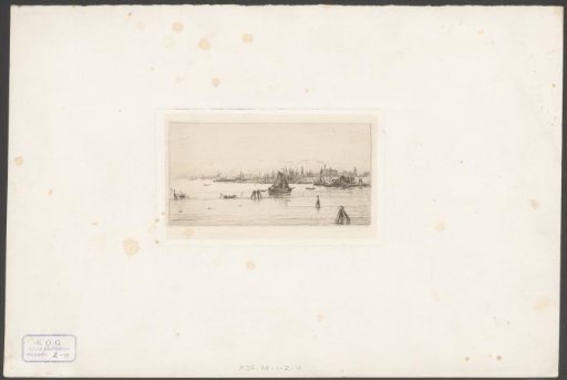 View of Amsterdam from the IJ