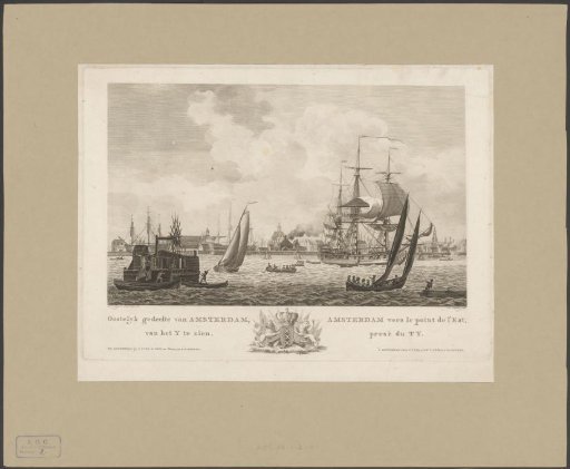 View of the Eastern Part of Amsterdam from the IJ