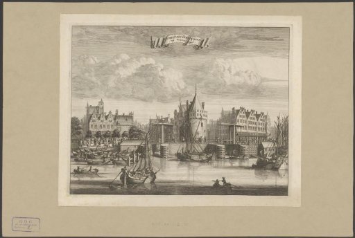 View of the Schreierstoren in Amsterdam