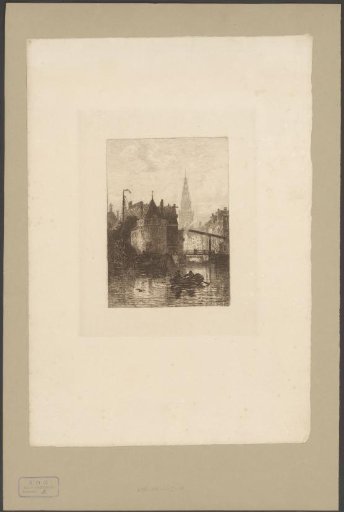 View of the Schreierstoren in Amsterdam