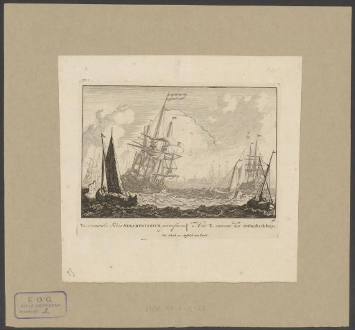 View of the IJ near the East India House