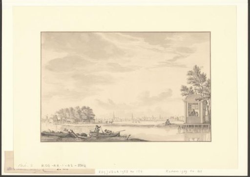 View of the Rasphuismolen on the Kostverloren Wetering