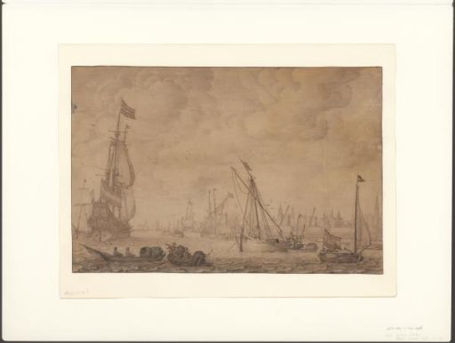 View of Amsterdam from the IJ