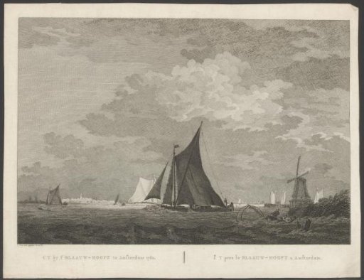 Ships on the IJ at Blauwhoofd
