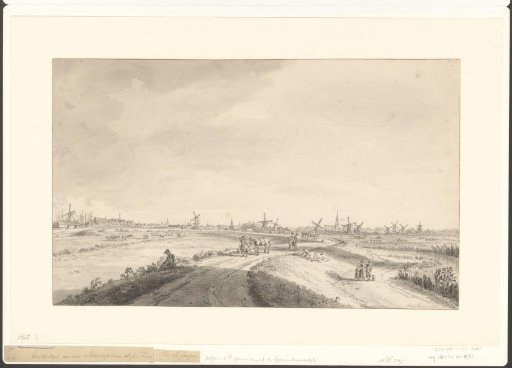 View of Amsterdam from the Spaarndammerdijk