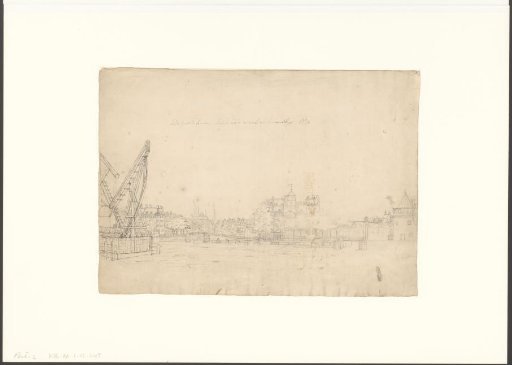 View of the Waal and the Kraansluis