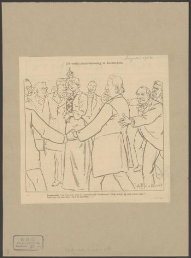 The election of aldermen in Amsterdam