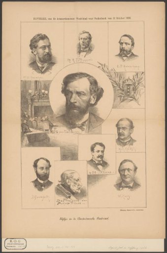 Portraits of the Amsterdam mayor, aldermen, and municipal councilors
