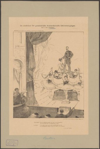 The Candidate of the United Amsterdam Electoral Associations. (Mr. F.J.M.A. Reekers)