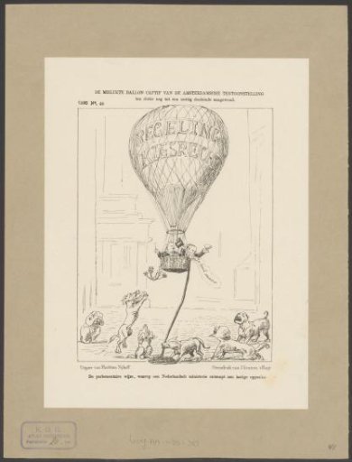 Two Men Escape in a Hot Air Balloon from Six Dogs