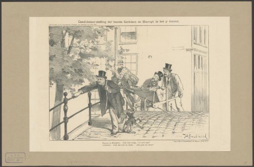 Candidature statement of the gentlemen Gerritsen and Hartogh in the 3rd district