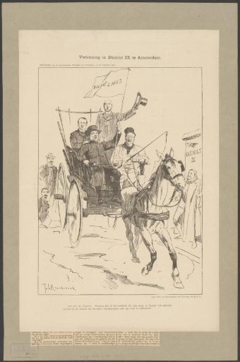 Election in District IX in Amsterdam