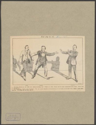 Discussion between Willem Treub, Theodore Matthieu Ketelaar, and Pieter Jelles Troelstra