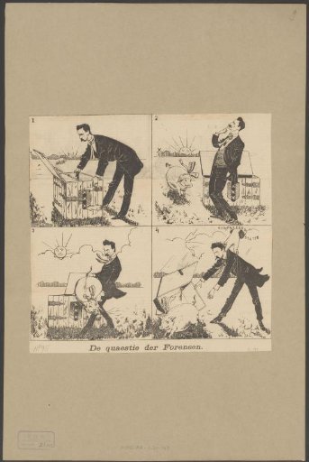 Man attempts to put a pig into the municipal treasury
