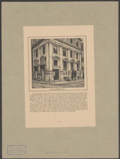 Excise House in Amsterdam