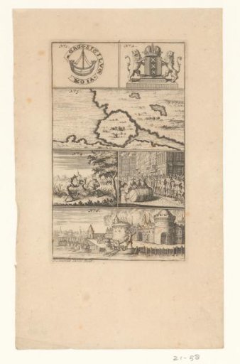 Six different scenes relating to Amsterdam
