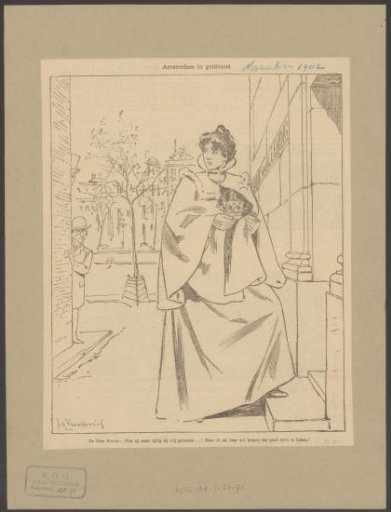 Leo Simons watches Queen Wilhelmina enter a building and hide her crown under her mantle