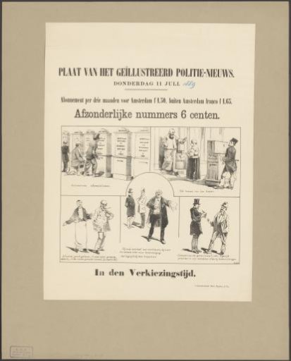 Five depictions concerning the elections