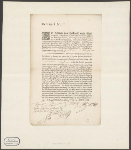 Handbill against Paulus van Liebergen