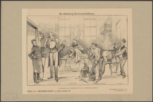 Amsterdam politicians as personifications of the municipal companies