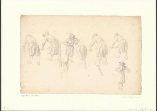 Composition with five firemen