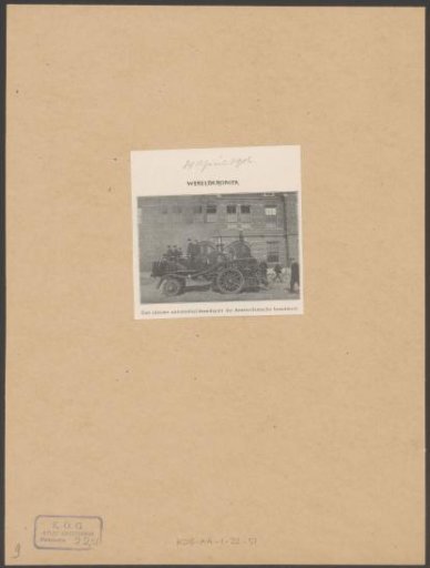 Firemen on a fire engine