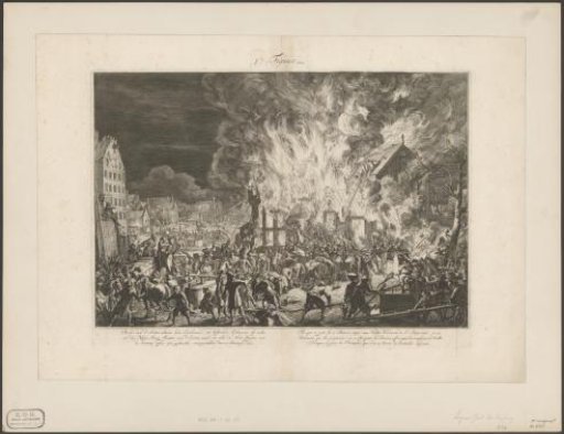 Fire in the rope walks of the Admiralty, 1673