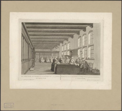 Interior of the Spinhuis in Amsterdam