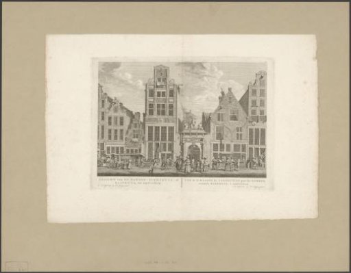View of the Rasphuis in Amsterdam