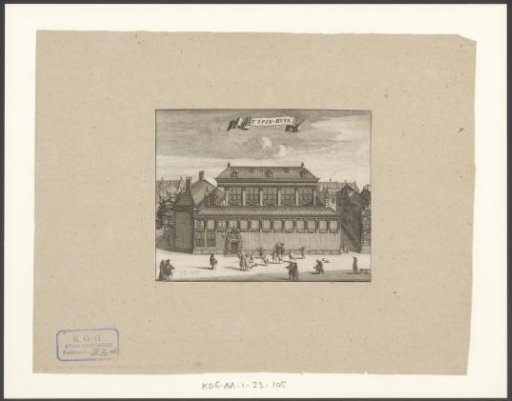 View of the Spinhuis in Amsterdam