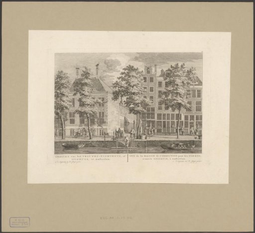 View of the Spinhuis in Amsterdam